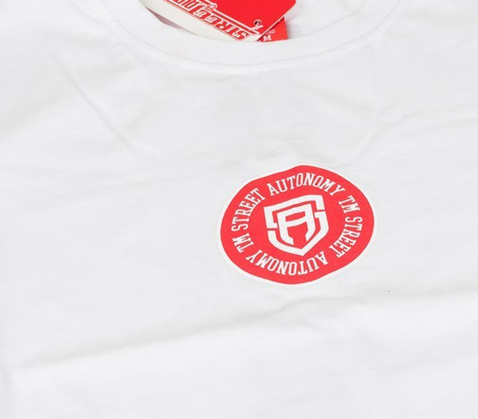 Koszulka T-shirt Street Autonomy Bagz white