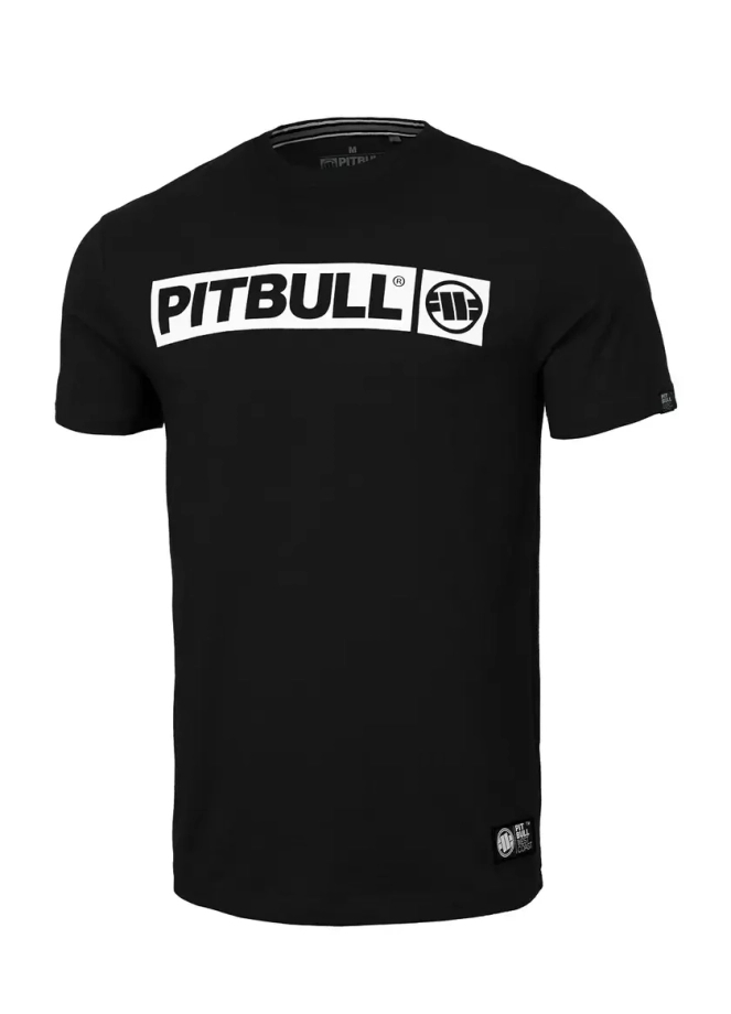 Koszulka T-shirt męski Pitbull West Coast KSW 83 Pitbull Michał Materla Lion Heart czarna