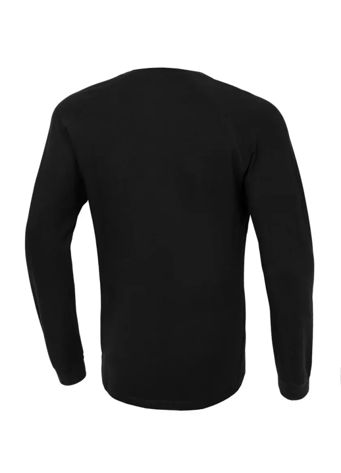 Koszulka longsleeve męski Pit Bull Pitbull Hilltop czarna