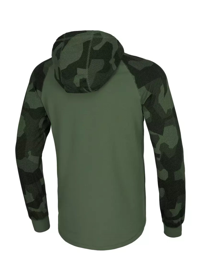 Koszulka longsleeve męski Pit Bull Pitbull Mercado Small Logo Dillard zielony