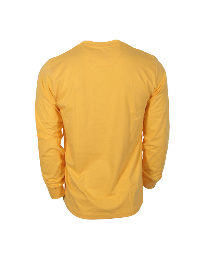 Koszulka longsleeve męski Prosto Klasyk Basico żółta