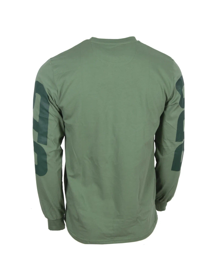 Koszulka longsleeve męski Prosto Klasyk Bothie zielony