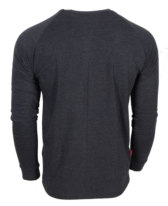 Koszulka męska Longsleeve Ciemna Strefa RPK CS Laur szary