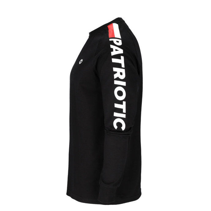 Koszulka męska Longsleeve Patriotic F-Map czarna