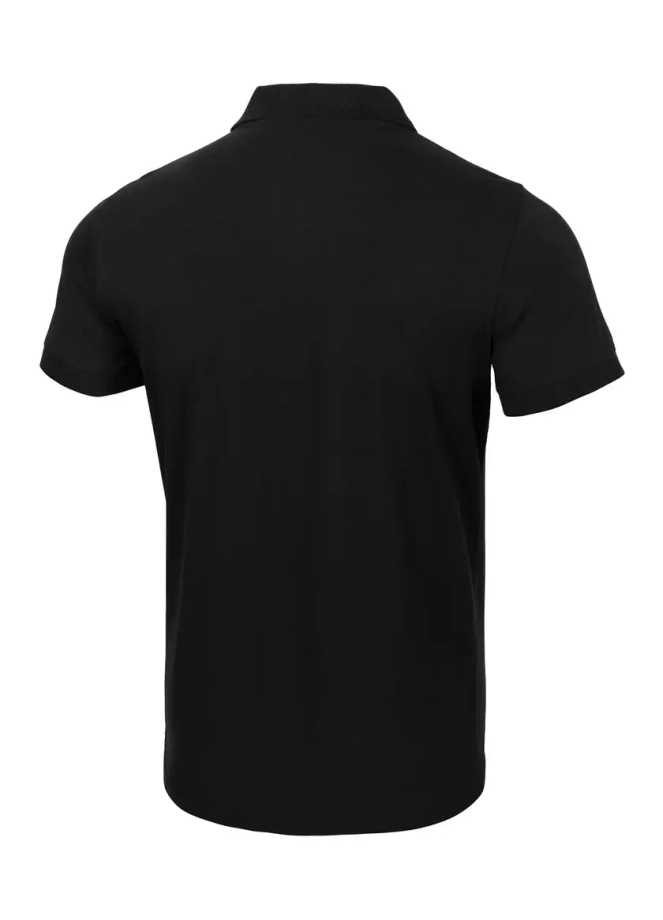 Koszulka męska Polo Pit Bull Jersey Small Logo czarna