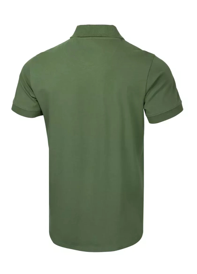 Koszulka męska Polo Pit Bull Jersey Small Logo zielona