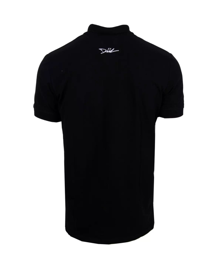 Koszulka męska Polo T-shirt Diil Disco DTS1239 czarna
