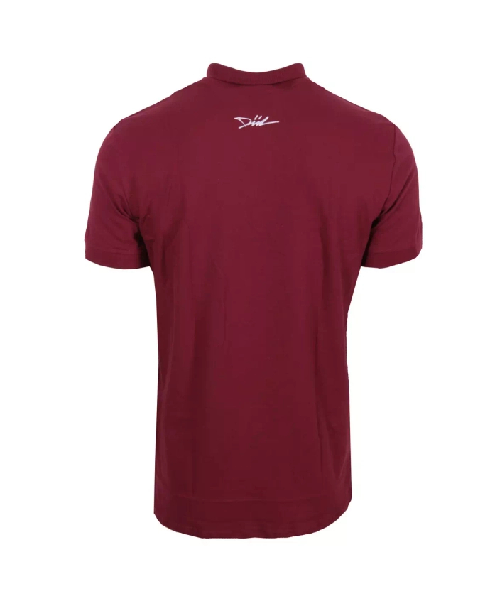 Koszulka męska Polo T-shirt Diil Disco DTS1240 bordo