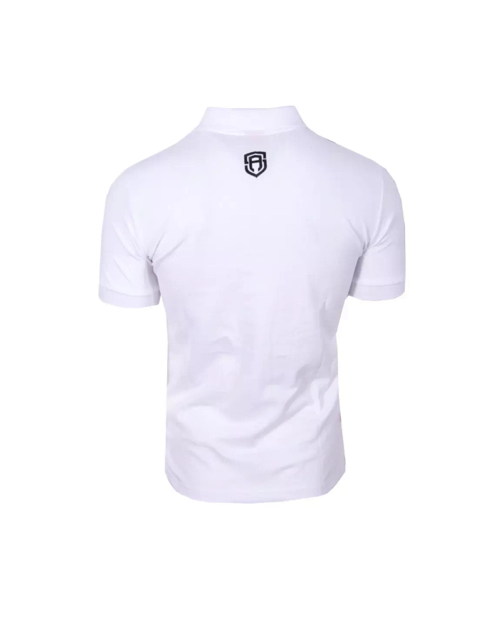 Koszulka męska Polo t-shirt Street Autonomy Pitt biała