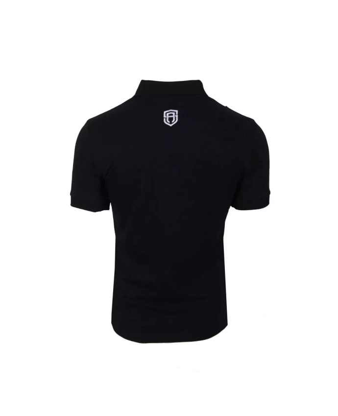 Koszulka męska Polo t-shirt Street Autonomy Pitt czarna