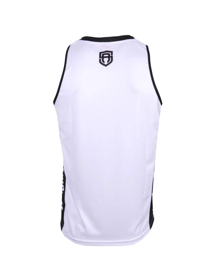 Koszulka męska Street Autonomy Tank Top Base biały/czarny