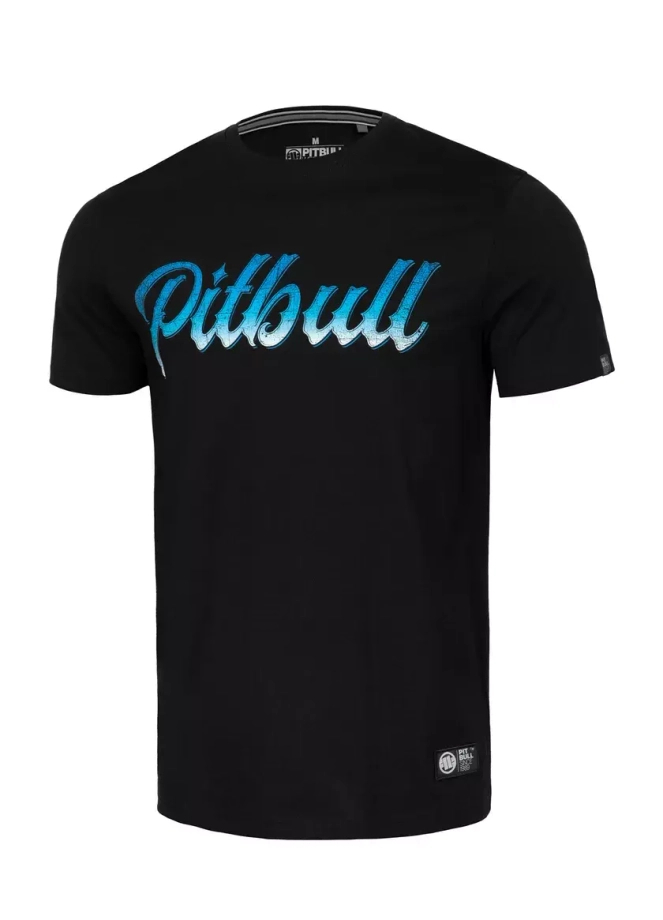 Koszulka męska T-Shirt Pit Bull Pitbull Blue Eyed Devil 23 czarna