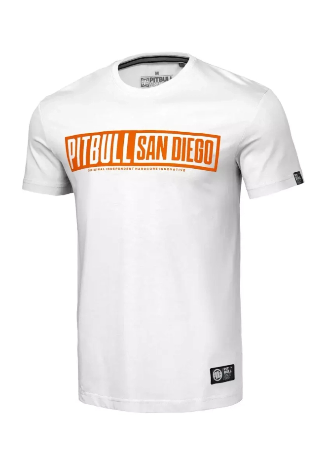Koszulka męska T-Shirt Pit Bull Pitbull Eighty Nine Dog biała