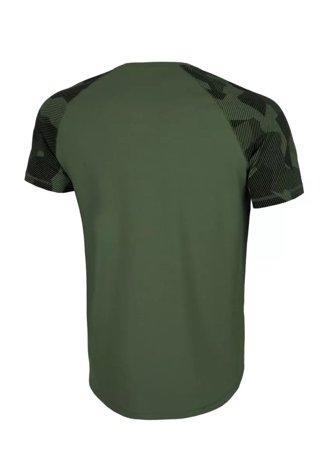 Koszulka męska T-Shirt Pit Bull Pitbull Hilltop 210 Spandex zielona
