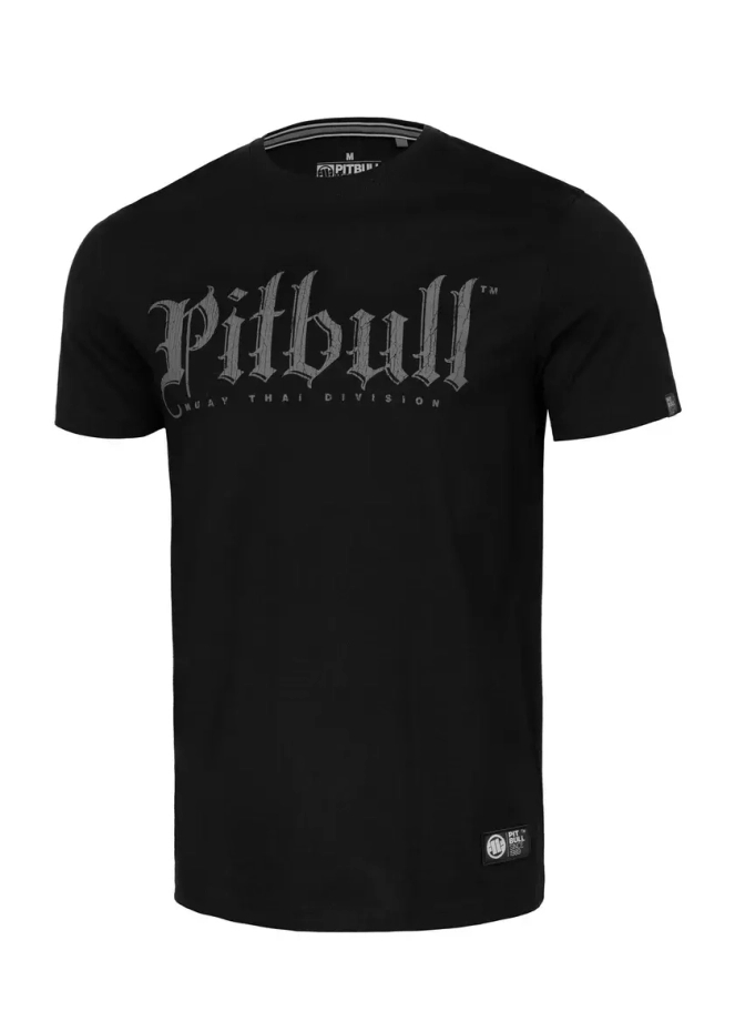 Koszulka męska T-Shirt Pit Bull Pitbull Muay Thai FD czarna