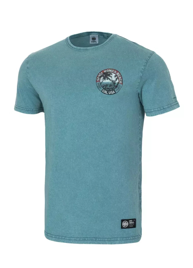 Koszulka męska T-Shirt Pit Bull Pitbull Oceanside niebieski