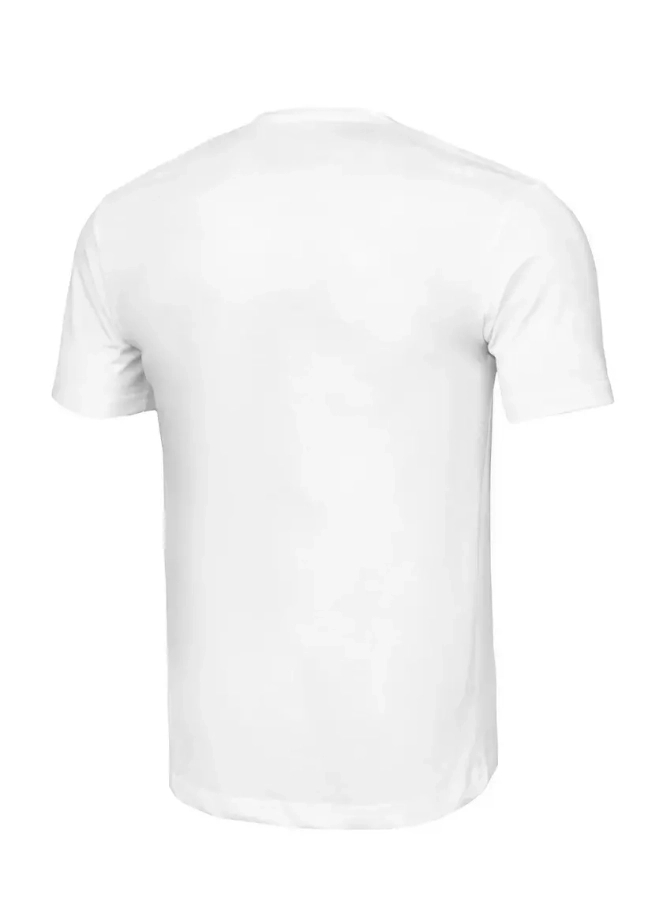 Koszulka męska T-Shirt Pit Bull Pitbull USA biała