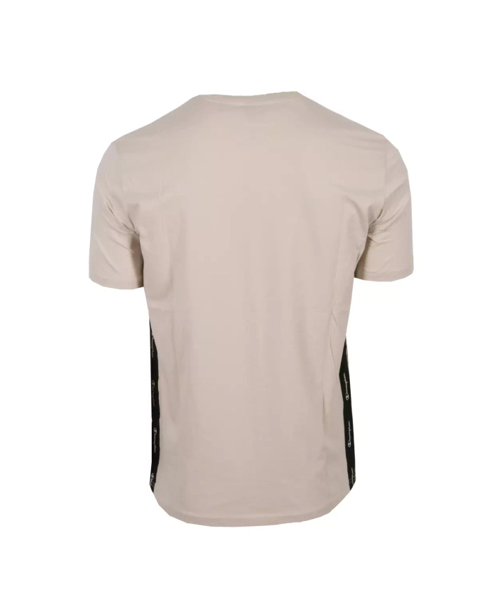 Koszulka męska T-shirt Champion Classic Big Logo beżowa