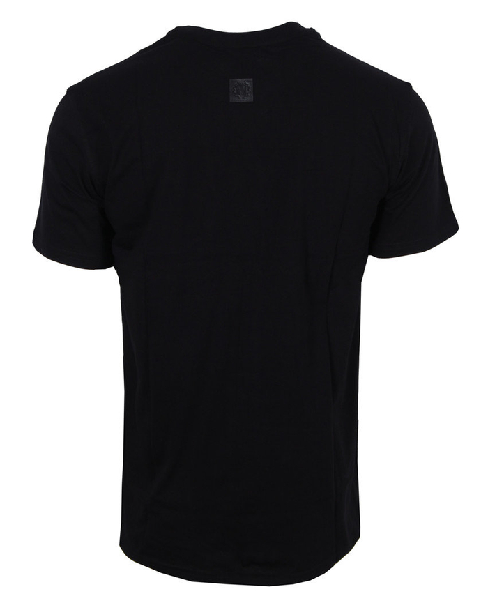 Koszulka męska T-shirt DIIL Sticker czarno/niebieska
