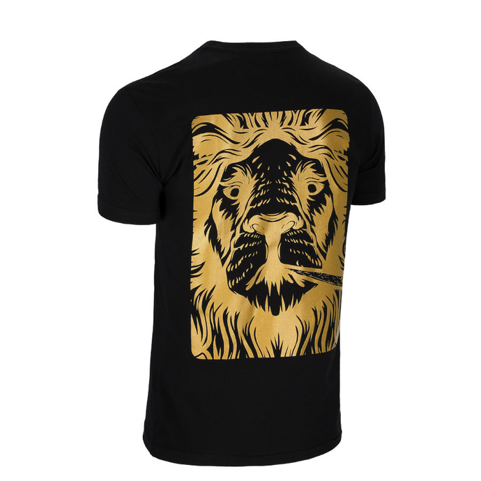 Koszulka męska T-shirt Dudek P56 Lions czarna