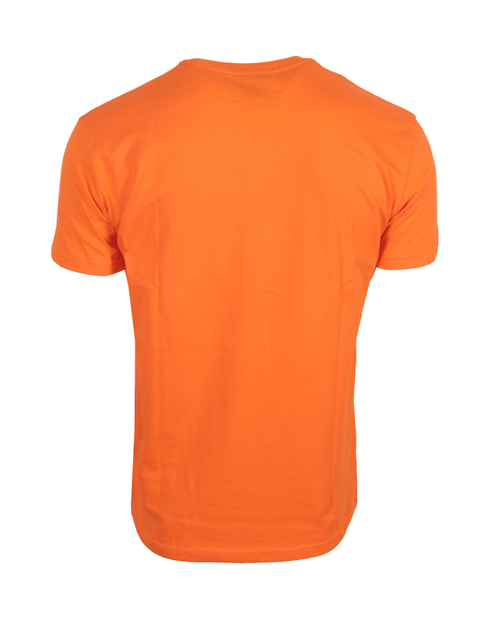 Koszulka męska T-shirt Patriotic Collage Tag pomarańczowa
