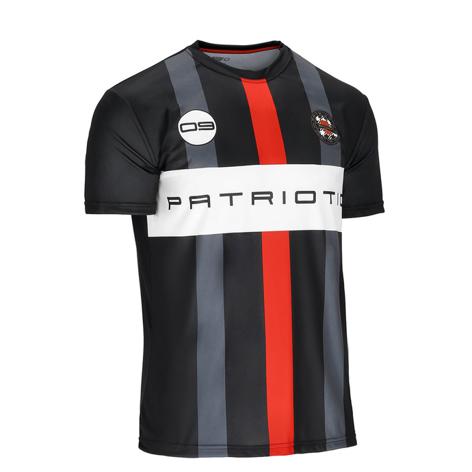 Koszulka męska T-shirt Patriotic Epis Motorsport Ogień na tłoki czarna