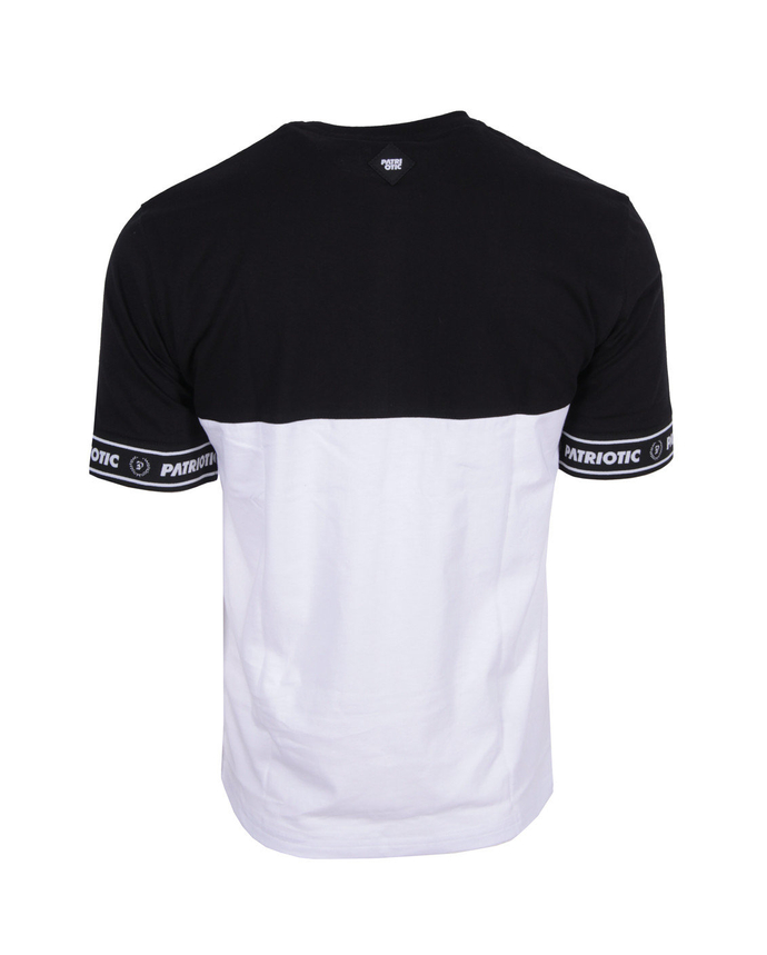 Koszulka męska T-shirt Patriotic F-Tripple APP biały/czarny