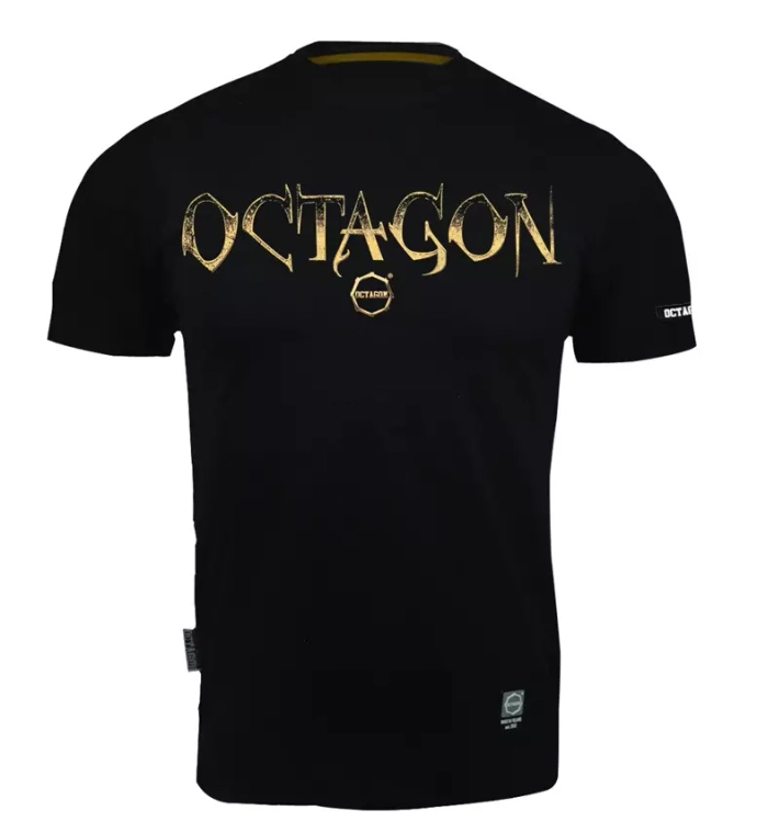 Koszulka męska T-shirt męski Octagon Faraon czarna