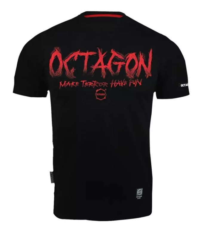 Koszulka męska T-shirt męski Octagon Make Terror czarna