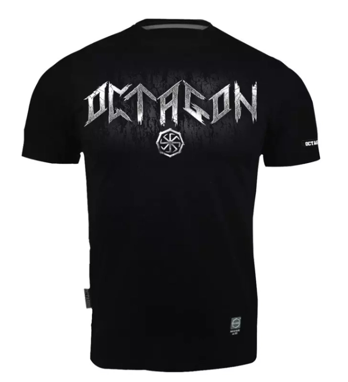 Koszulka męska T-shirt męski Octagon Slavic czarna