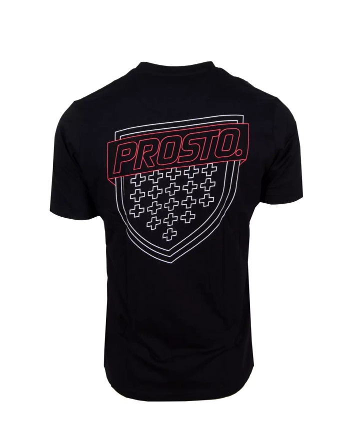 Koszulka męska t-shirt Prosto Klasyk Outshield czarna