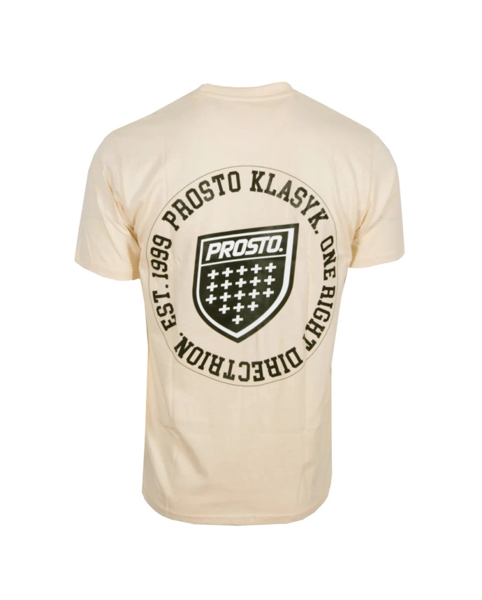 Koszulka męska t-shirt Prosto Klasyk Staples beżowa