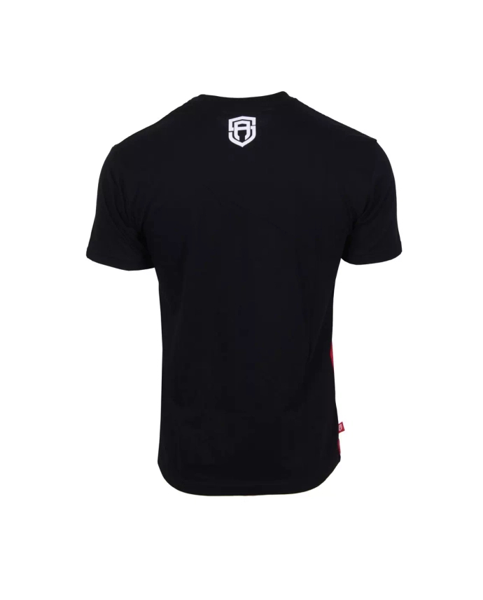 Koszulka męska t-shirt Street Autonomy Cosmic czarna/czerwona