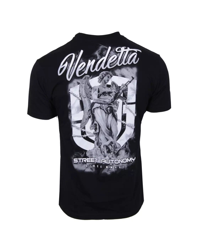 Koszulka męska t-shirt Street Autonomy Vendetta czarna