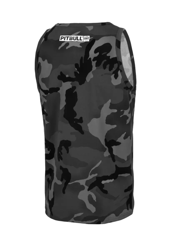 Koszulka męska tank top Pit Bull Pitbull Hilltop czarne camo