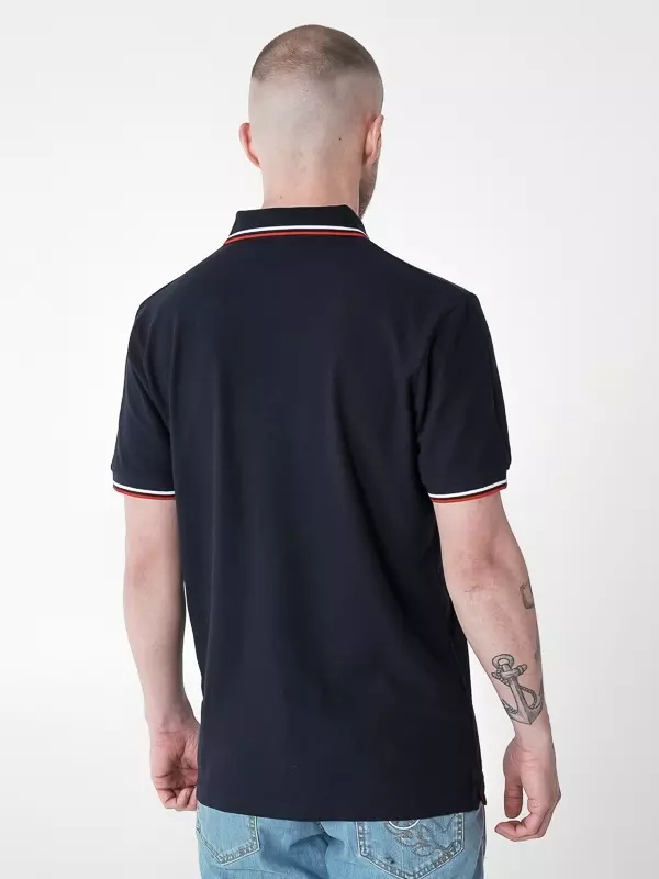 Koszulka polo t-shirt Środowisko Miejskie Laur granatowa