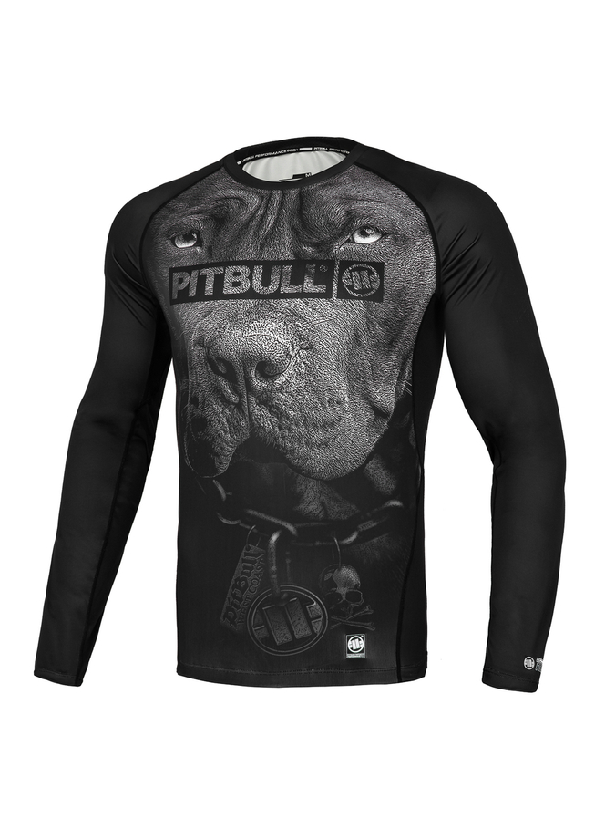 Koszulka rashguard Pit Bull Pitbull Born in 1989 Longsleeve czarna