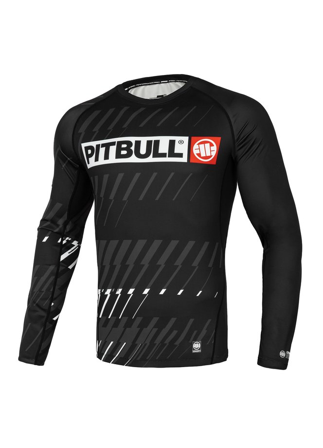 Koszulka rashguard Pit Bull Pitbull Street Dog Longsleeve czarna