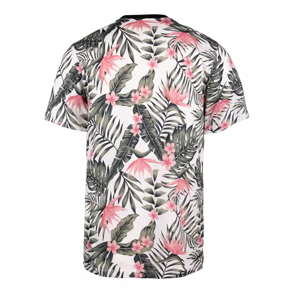 Koszulka t-shirt '47 Brand Los Angeles Floral Repeat Echo zielona