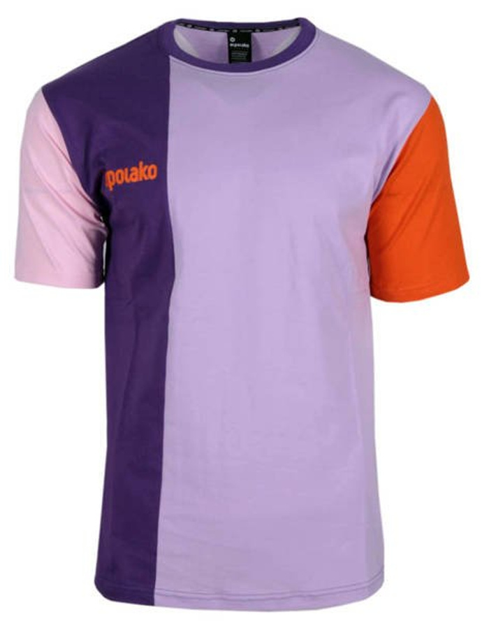 Koszulka t-shirt El Polako Cut Half pink/orange