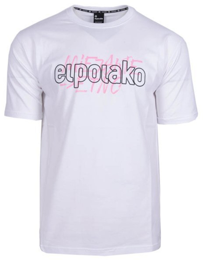 Koszulka t-shirt El Polako Me Elpo white