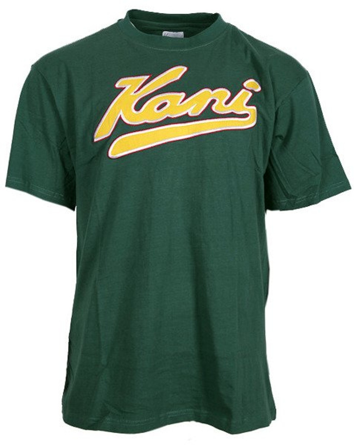 Koszulka t-shirt Karl Kani Collage Tee green/yellow