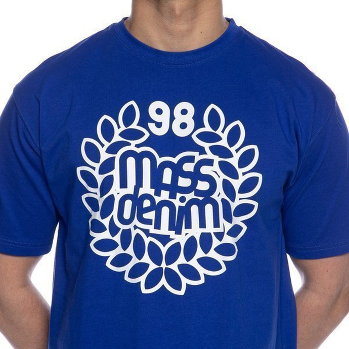 Koszulka t-shirt Mass Dnm Base blue