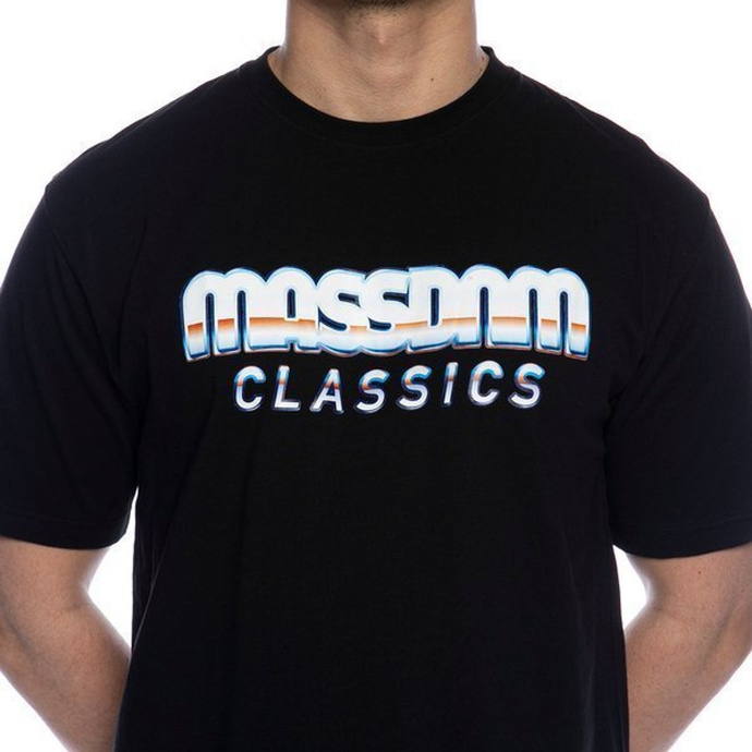 Koszulka t-shirt Mass Dnm Chrome black