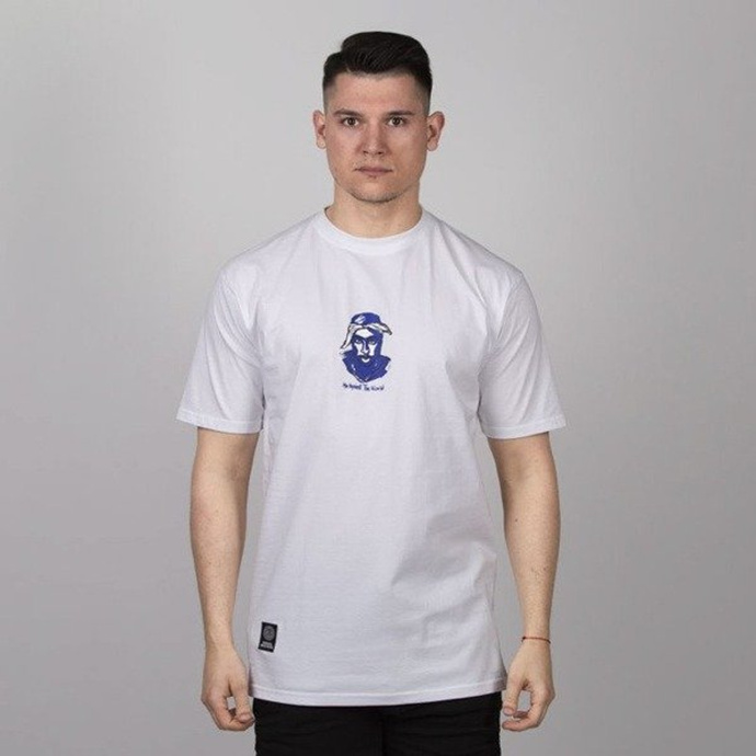 Koszulka t-shirt Mass Dnm Icon MC 2 Pac white