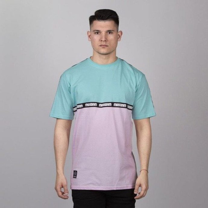 Koszulka t-shirt Mass Dnm Line mint/pink