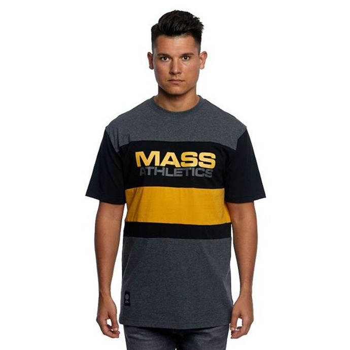 Koszulka t-shirt Mass Dnm Slapshot dark heather grey