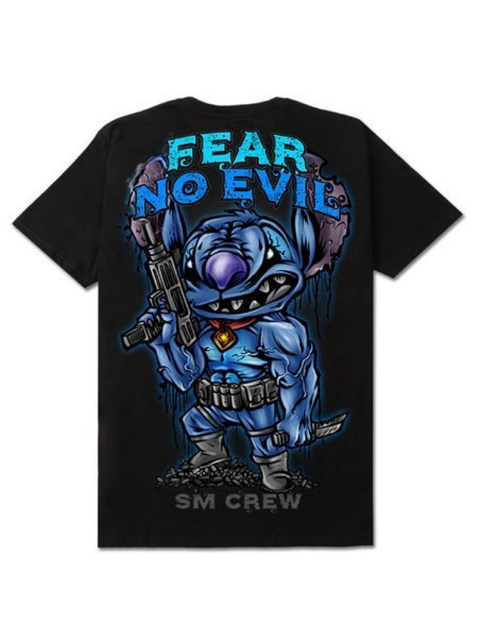Koszulka t-shirt Środowisko Miejskie Fear No Evil black