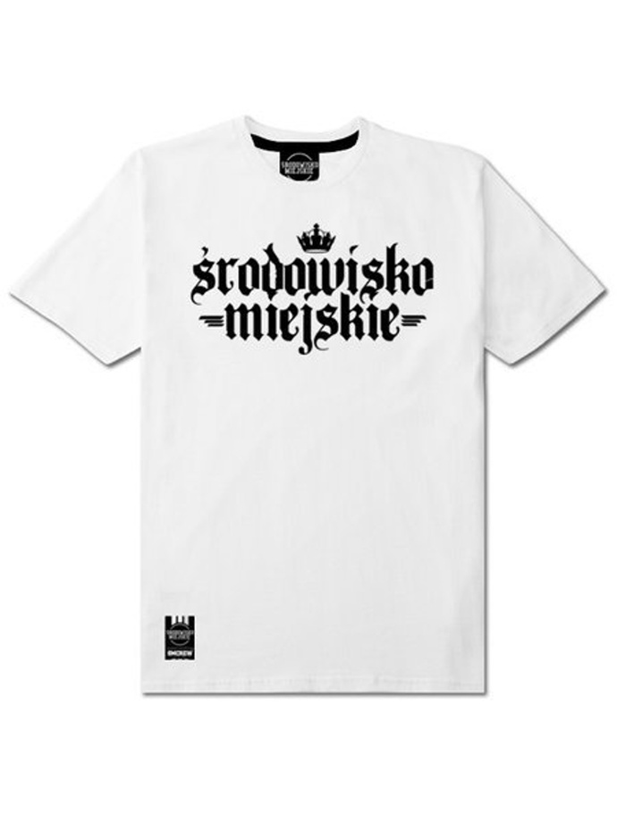 Koszulka t-shirt Środowisko Miejskie Gotyk white