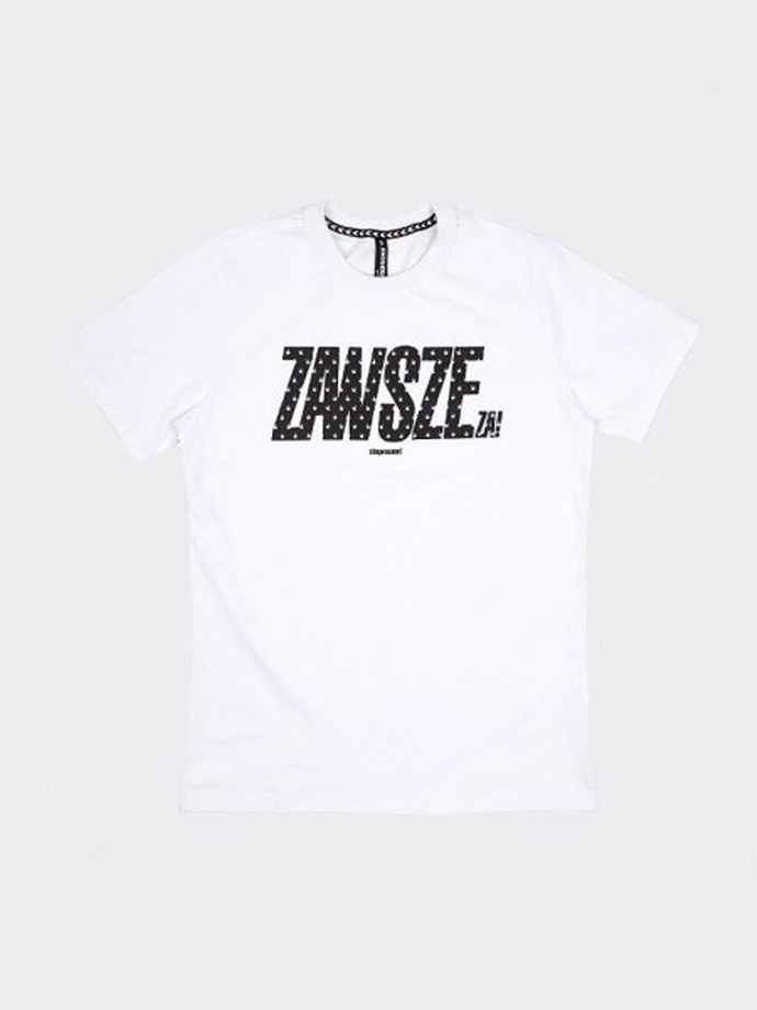 Koszulka t-shirt Stoprocent Zawsze Za 19 white